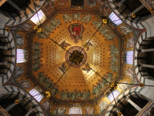 Ceiling of Aachen Cathedral 